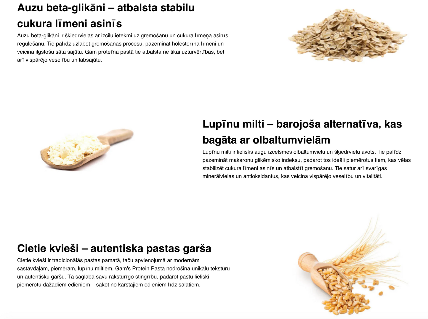 Gam's proteīna makaroni Filini 250g