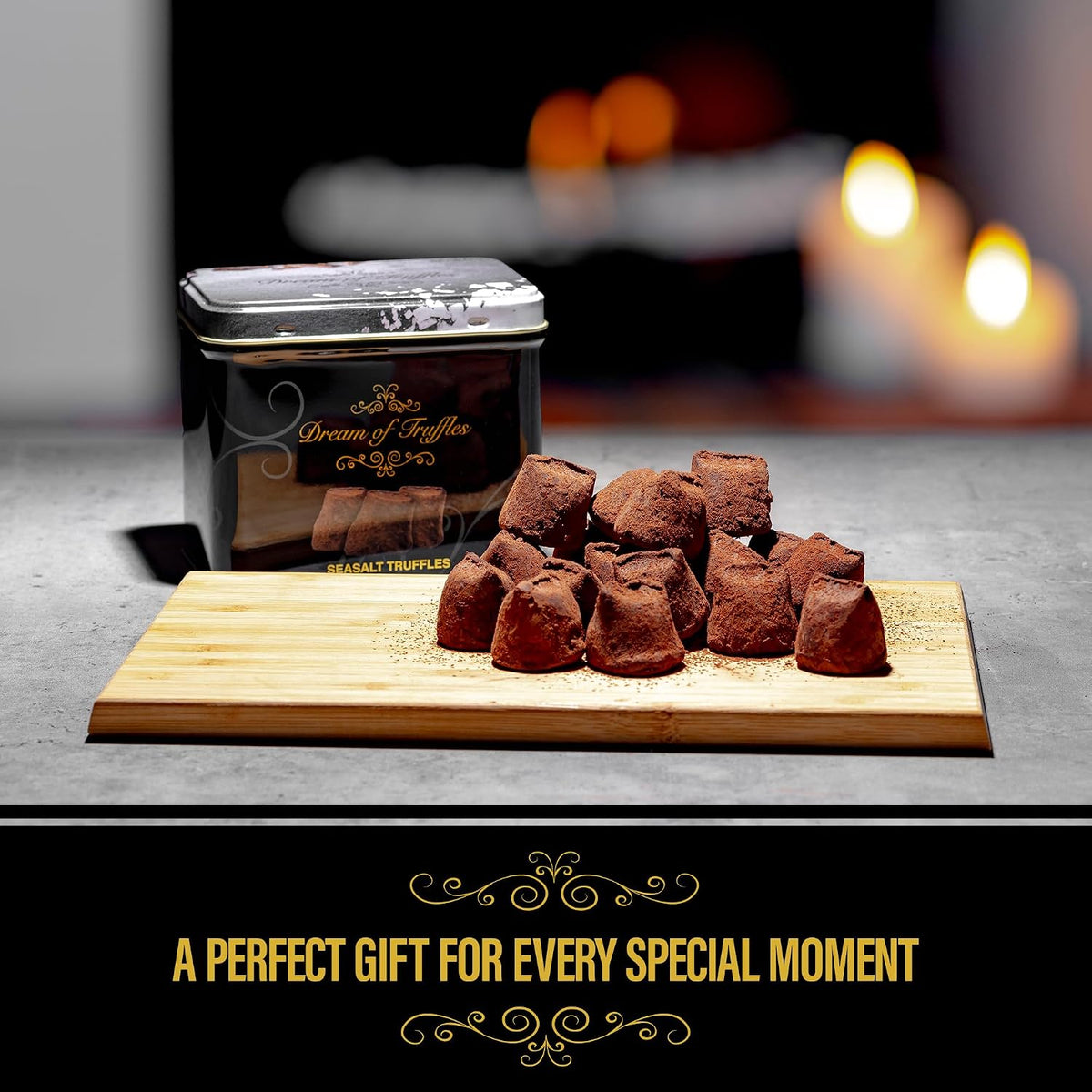 Trifeles Dream of Truffles ar jūras sāls garšu, 200g