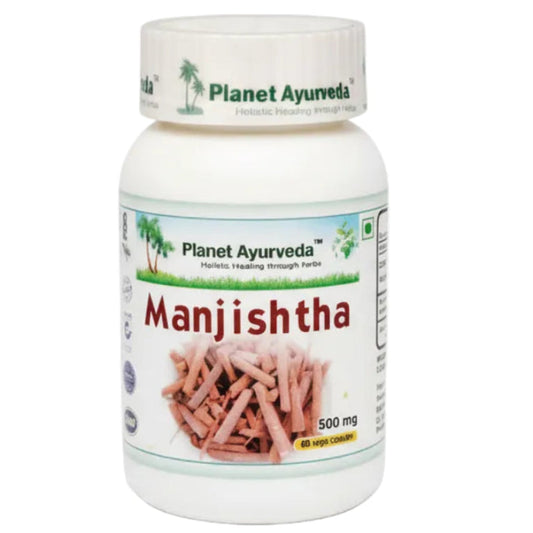 Manjishtha Organic kapsulas 60 gab. - urīnceļu un ādas veselībai