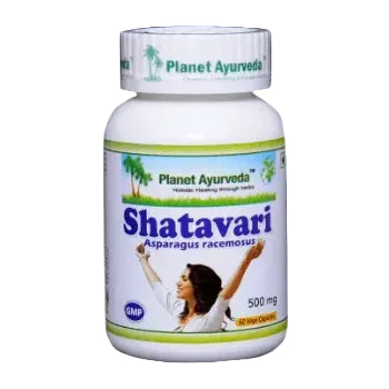 Shatavari Organic kapsulas 60 gab. - tonizējošs līdzeklis sievietes reproduktīvajai sistēmai, sieviešu “eliksīrs”