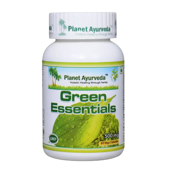 Green Essentials kapsulas 60 gab. - bagātīgs vitamīnu un minerālvielu avots